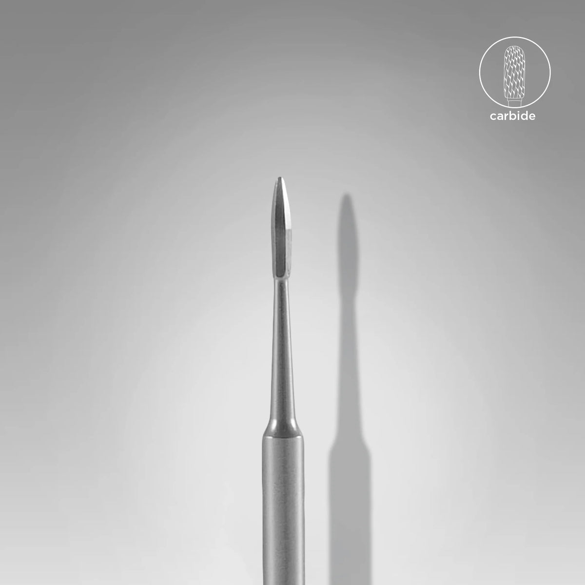 Staleks Punta Carburo Pulente, fresa per unghie diametro 1,2x2,5 mm
