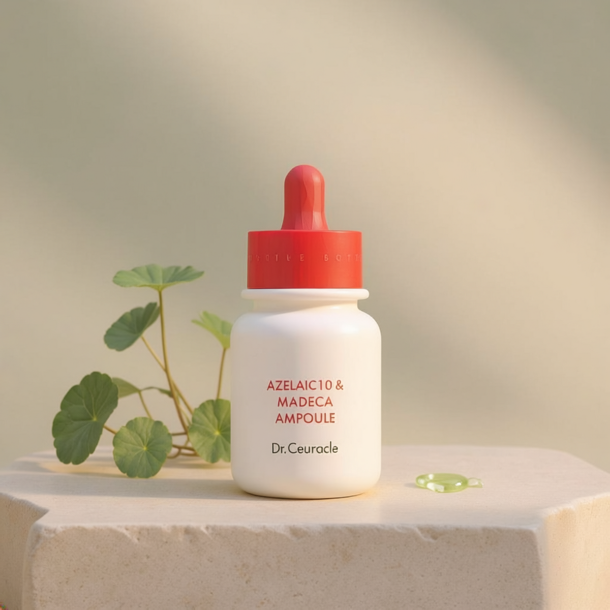 Dr. Ceuracle Azelaic 10 & Madeca Ampoule, ampolla coreana lenitiva con centella asiatica