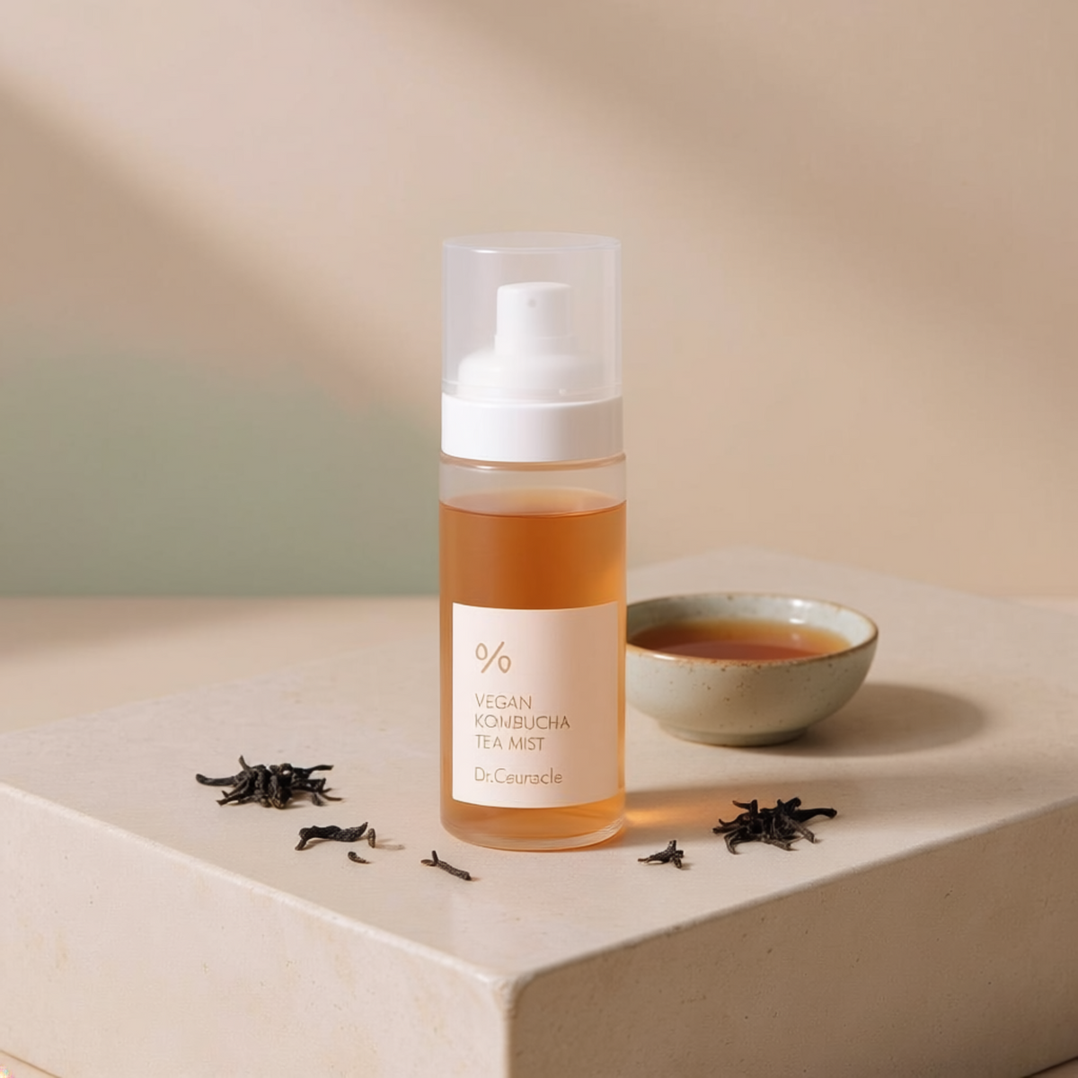 Dr. Ceuracle Vegan Kombucha Tea Mist, mist coreana lenitiva con tè nero fermentato