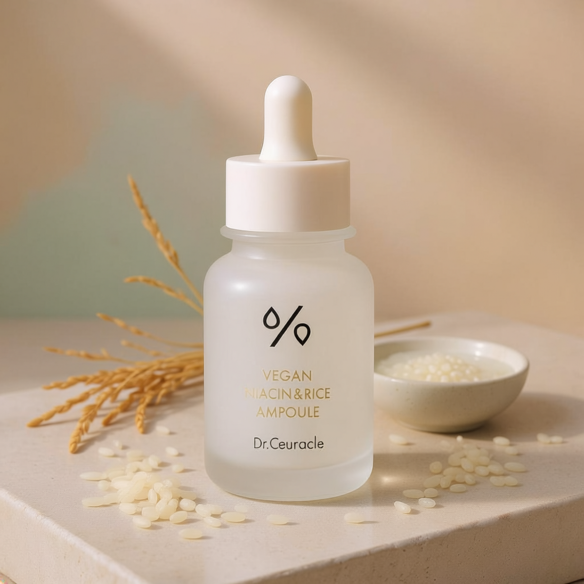Dr. Ceuracle Vegan Niacin & Rice Ampoule, ampolla coreana anti-macchie con estratto di riso