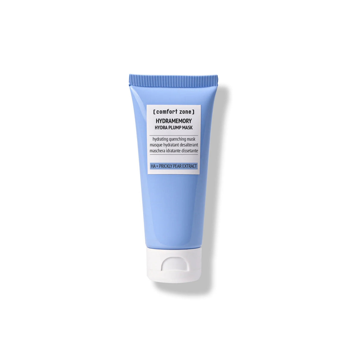 Comfort Zone Hydramemory Hydra Plump Mask, tubo azzurro maschera idratante dissetante