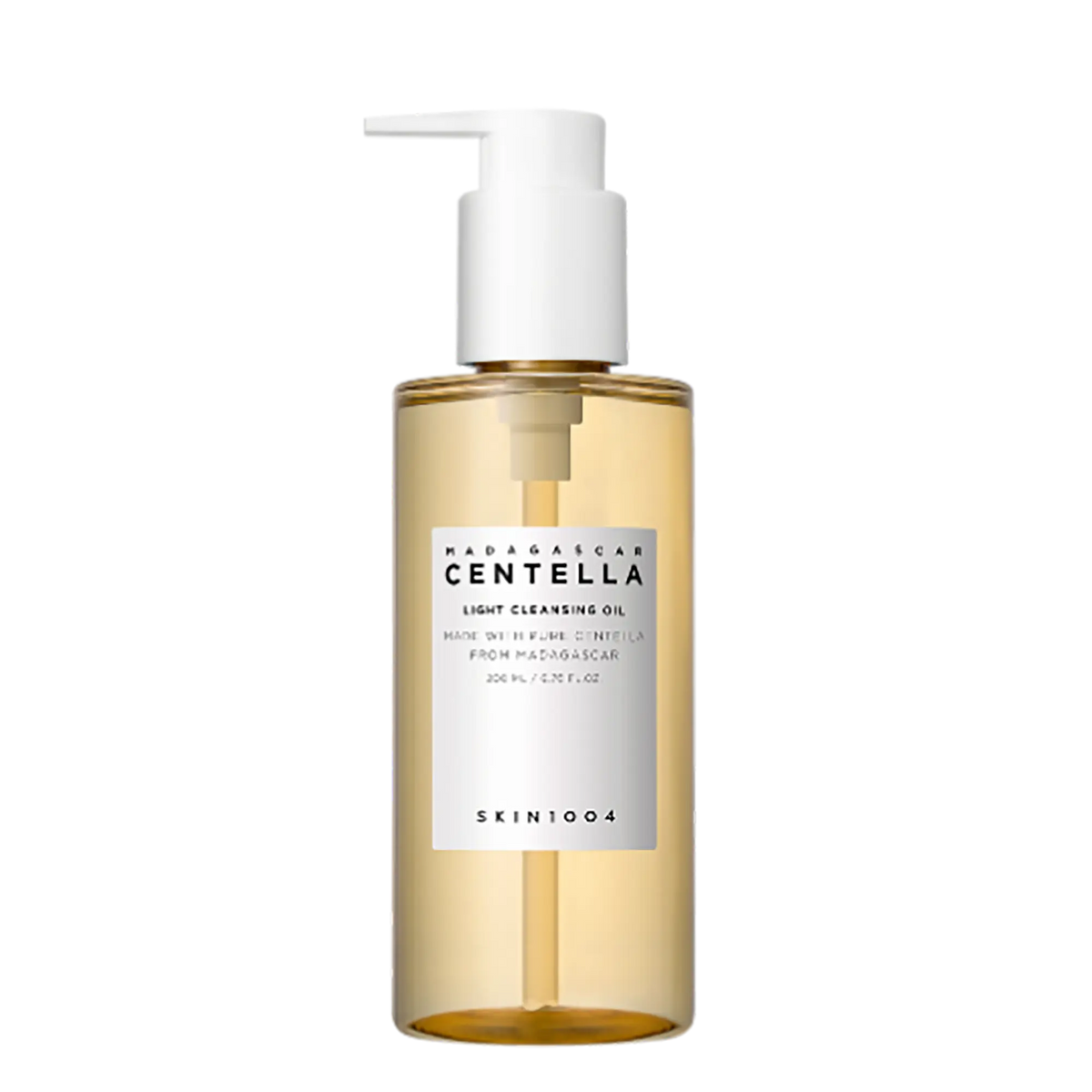 Skin1004 Madagascar Centella Light Cleansing Oil, flacone olio detergente vista frontale