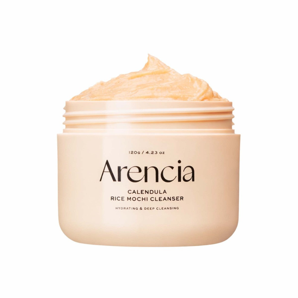 Arencia Calendula Rice Mochi Cleanser, vasetto detergente alla calendula