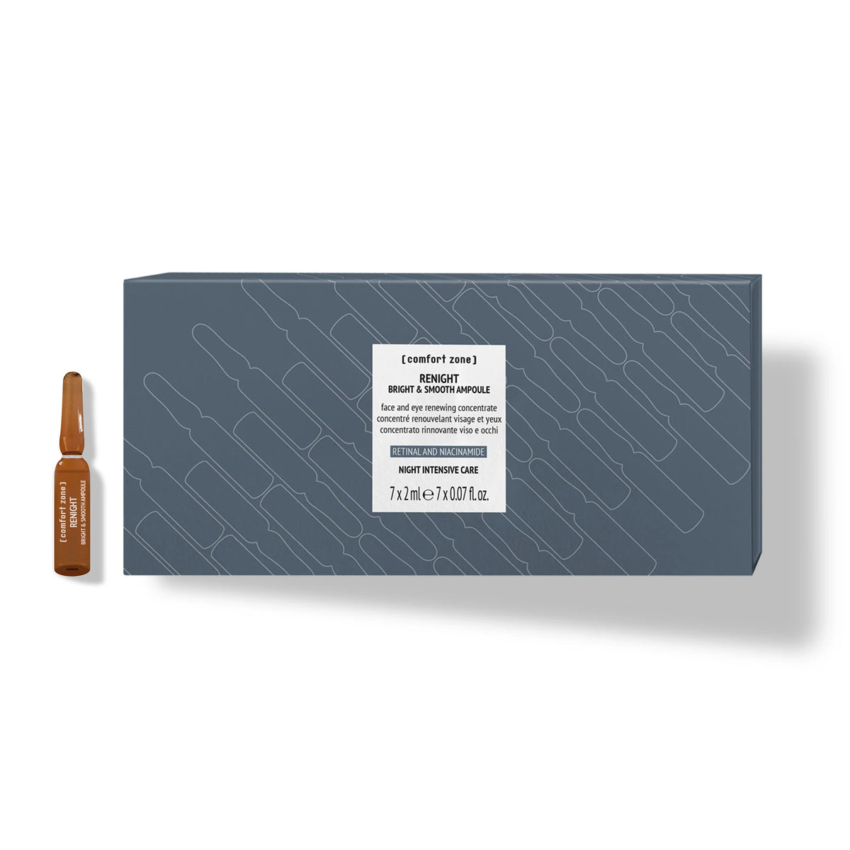 Comfort Zone Renight Bright & Smooth Ampoule, fiala illuminante viso