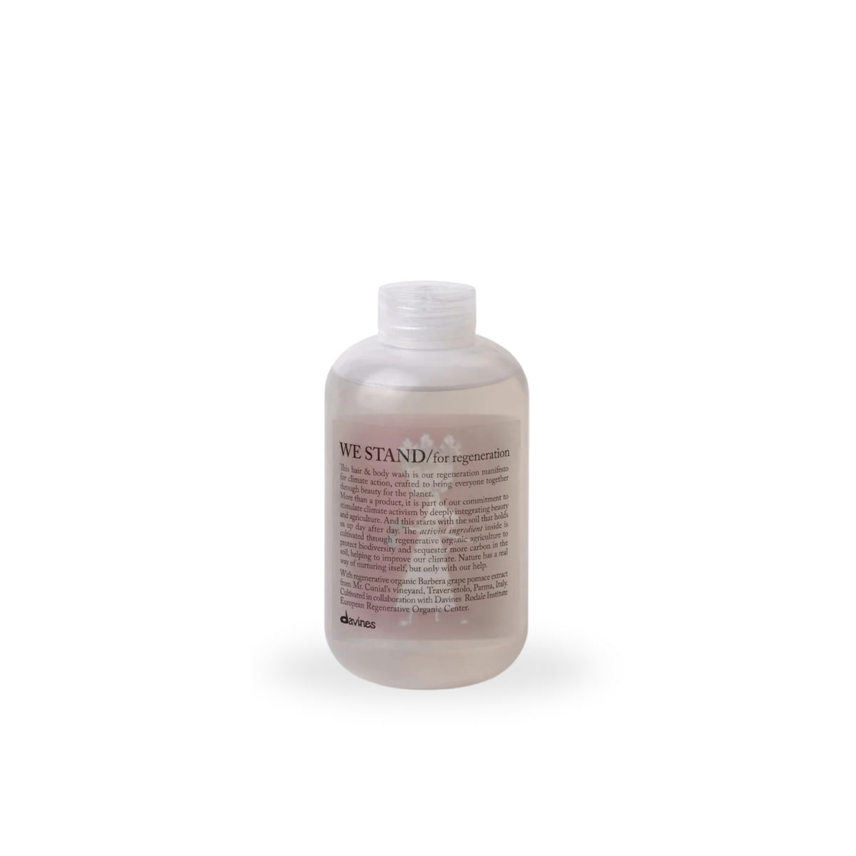 Davines We Stand For Regeneration Shampoo, flacone shampoo sostenibile