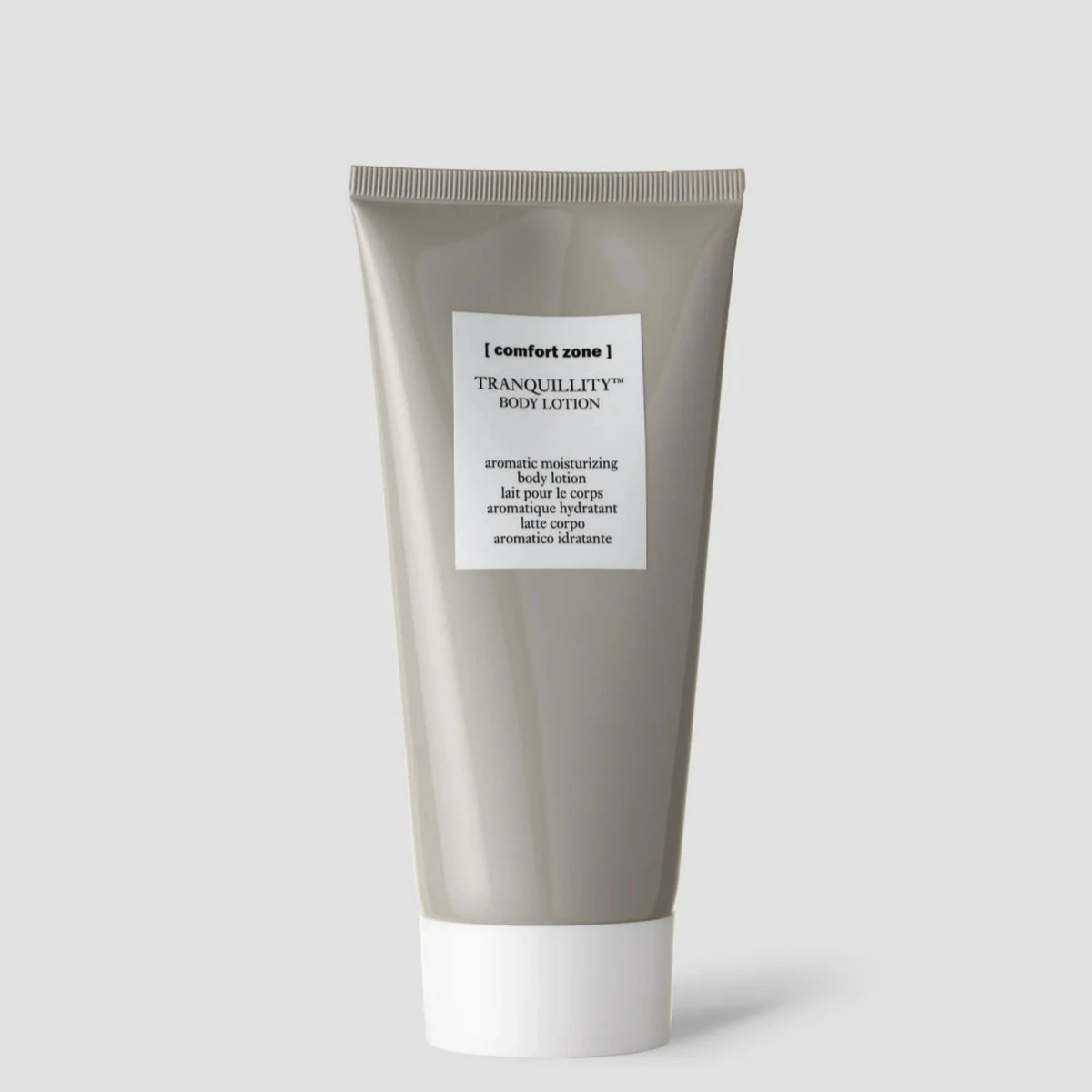 Comfort Zone Tranquillity Body Lotion, tubo grigio latte corpo aromatico idratante
