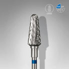 Staleks Punta Carburo Tronco Blu, fresa per unghie diametro 6x14 mm