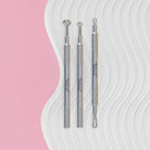 Staleks Set Strumenti Pulizia Viso Beauty & Care 30, cucchiaio doppio uso pori