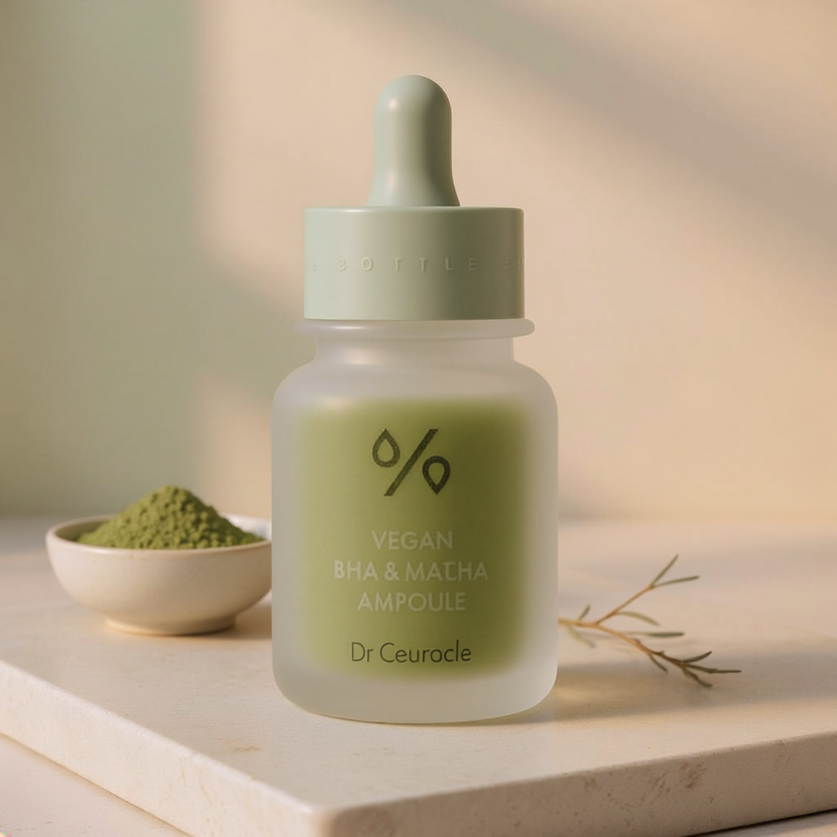 Dr. Ceuracle Vegan BHA & Matcha Ampoule, ampolla coreana anti-pori con matcha