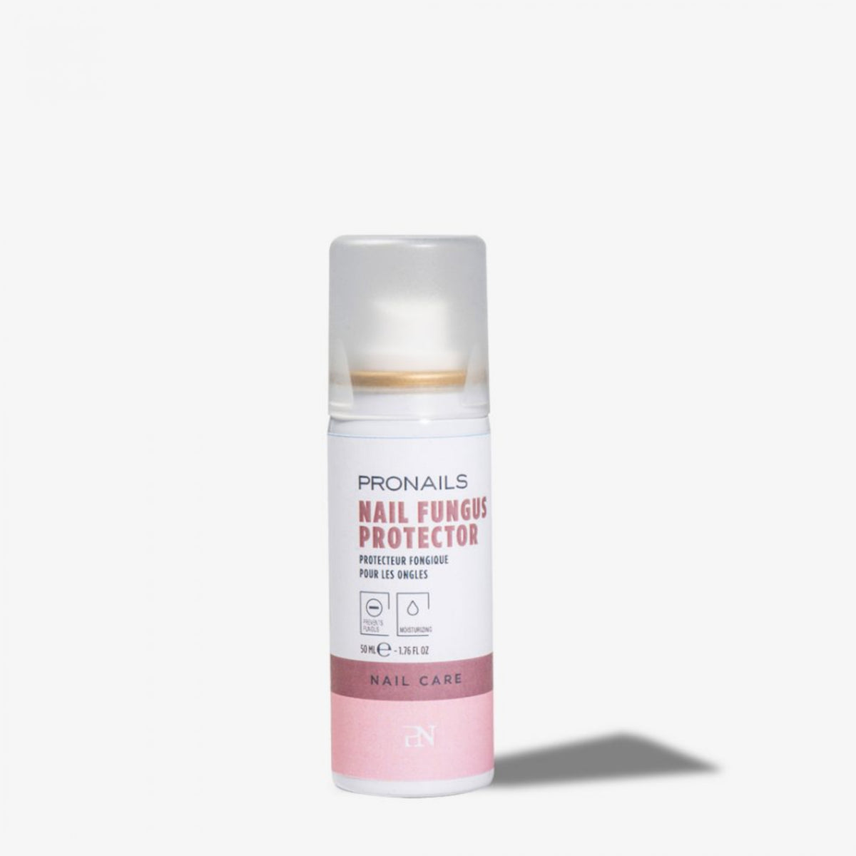 ProNails Nail Fungus Protector Hand Care, flacone bianco e rosa spray protettivo unghie 50 ml