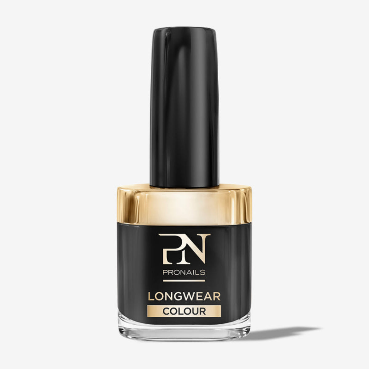 ProNails Longwear Colour 10 ml, smalto semipermanente nero Noir de Noir