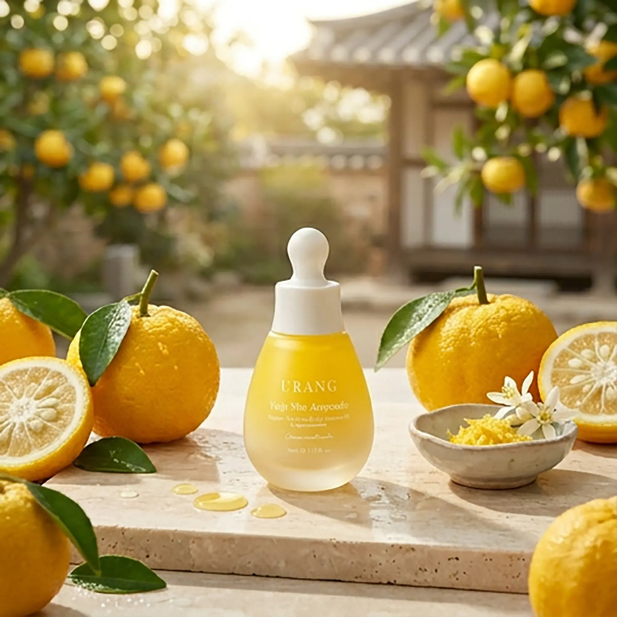 Urang Yuja Vita Ampoule, flacone tra agrumi yuja