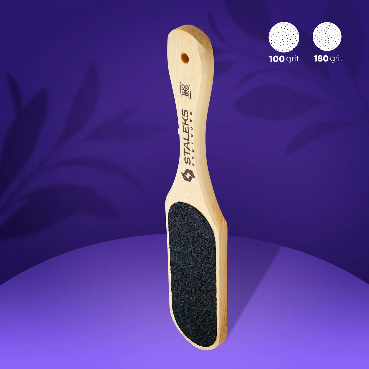 Staleks Raspa Pedicure Beauty & Care 10/1, lima in legno grana 100/180