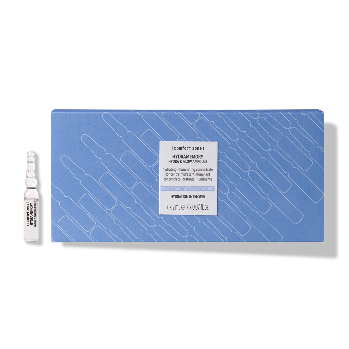 Comfort Zone Hydramemory Hydra & Glow Ampoule, fiala idratante luminosità