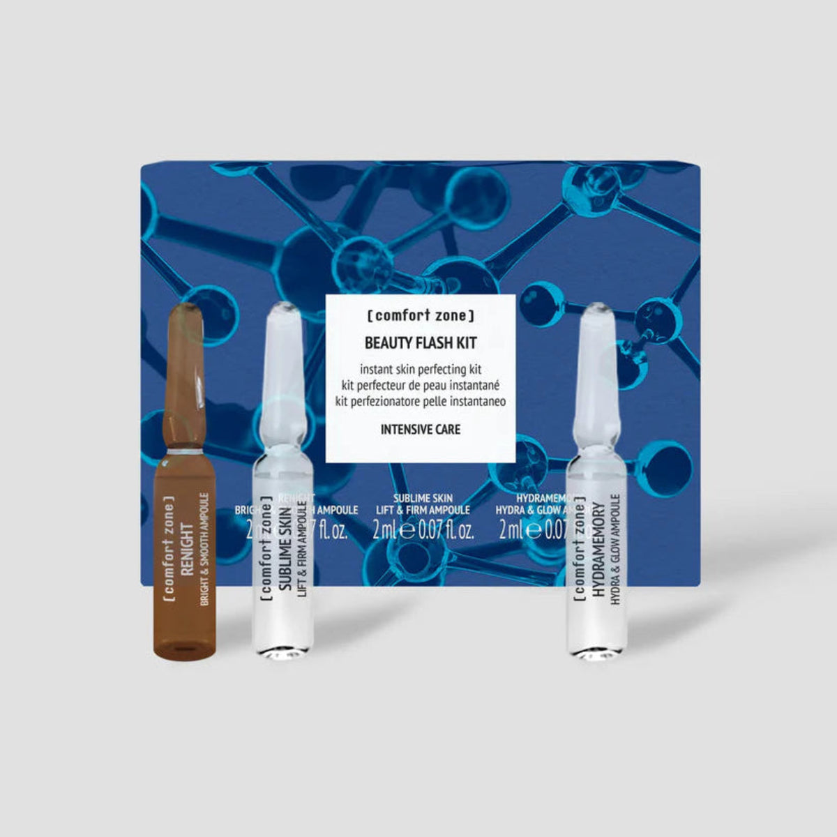 Comfort Zone Beauty Flash Kit, confezione trattamento viso illuminante