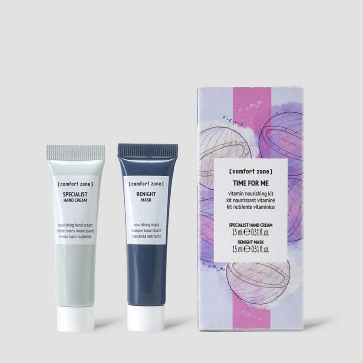 Comfort Zone Time For Me Kit, confezione regalo trattamento viso