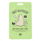 G9 Skin Self Aesthetic Butterfly Nose Strip, bustina cerotti naso verde