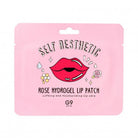 G9 Skin Self Aesthetic Rose Hydrogel Lip Patch, bustina patch labbra rosa