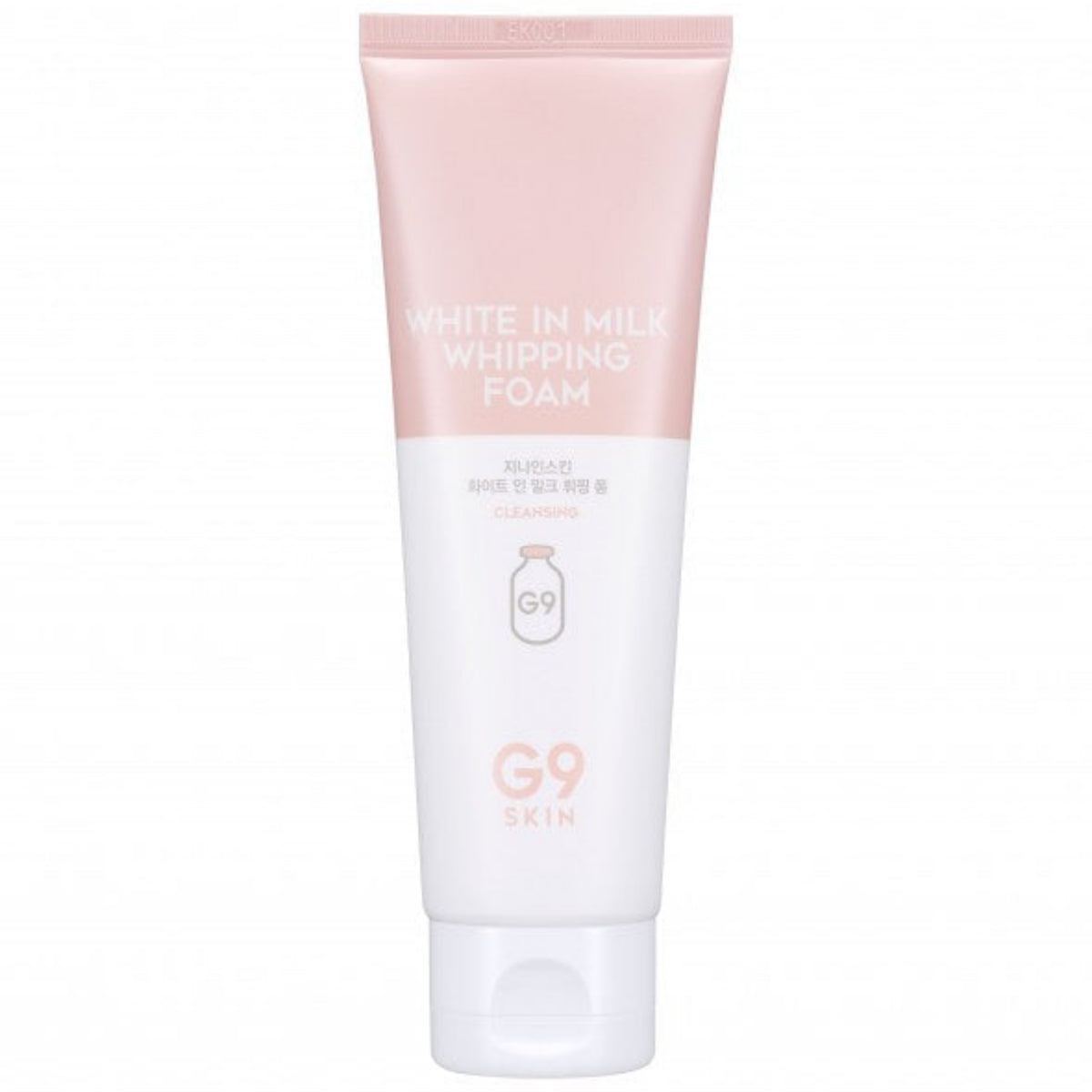 G9 Skin White In Milk Whipping Foam 120 ml, flacone detergente schiumogeno