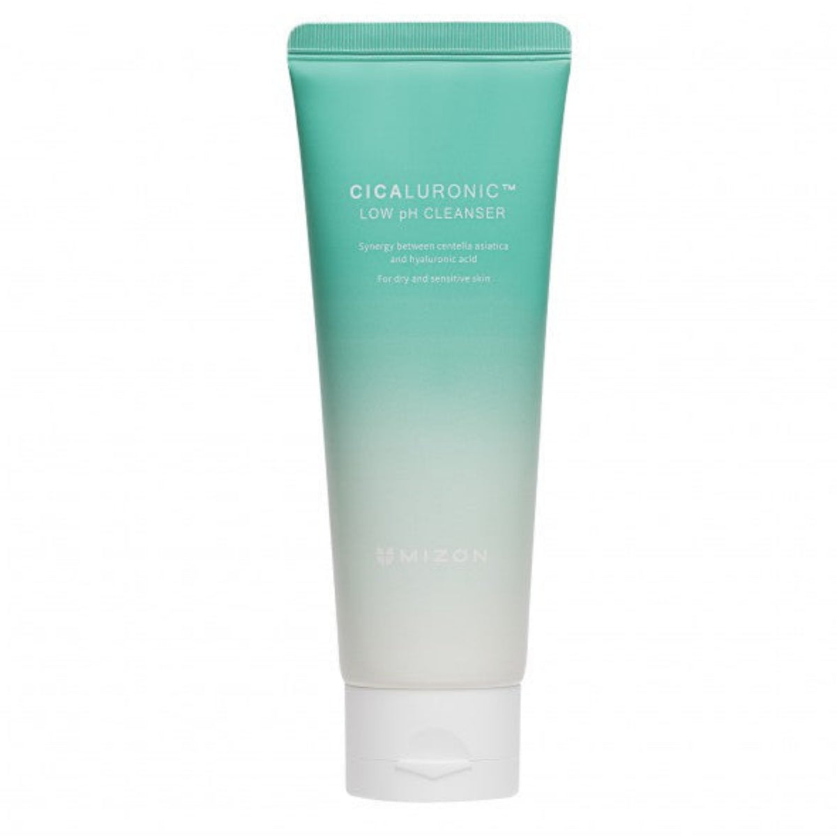 Mizon Cicaluronic Low pH Cleansing Foam 120 ml, tubo detergente viso
