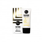 Suntique I'm Pure Perfect Cica SPF50, tubo affiancato alla confezione dorata