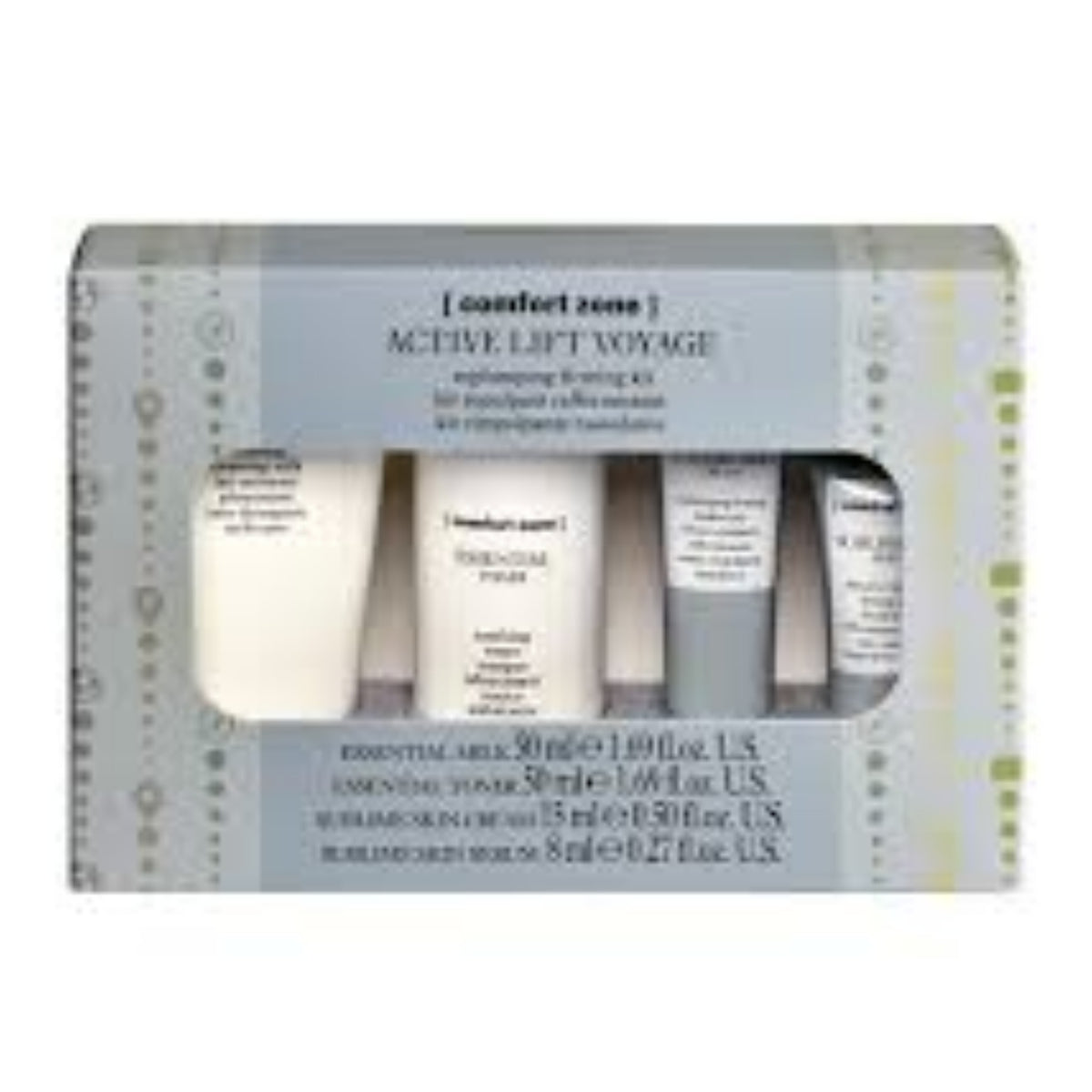 Comfort Zone Kit Active Lift Voyage, confezione da viaggio con quattro mignon rimpolpanti